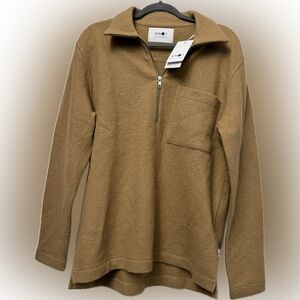 No Nationality NN07 Men’s Half-Zip Pullover | Size Large